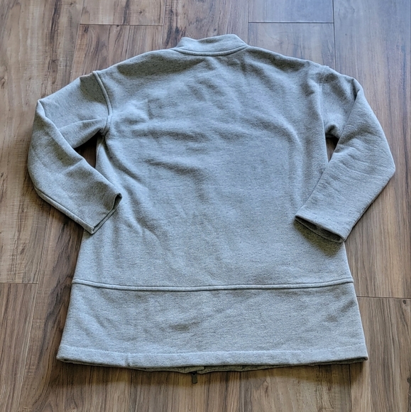 Eileen Fisher PP Cream Oversized Jacket Cotton Blend - Picture 6 of 8